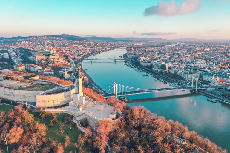 Budapest hídjai sorrendben